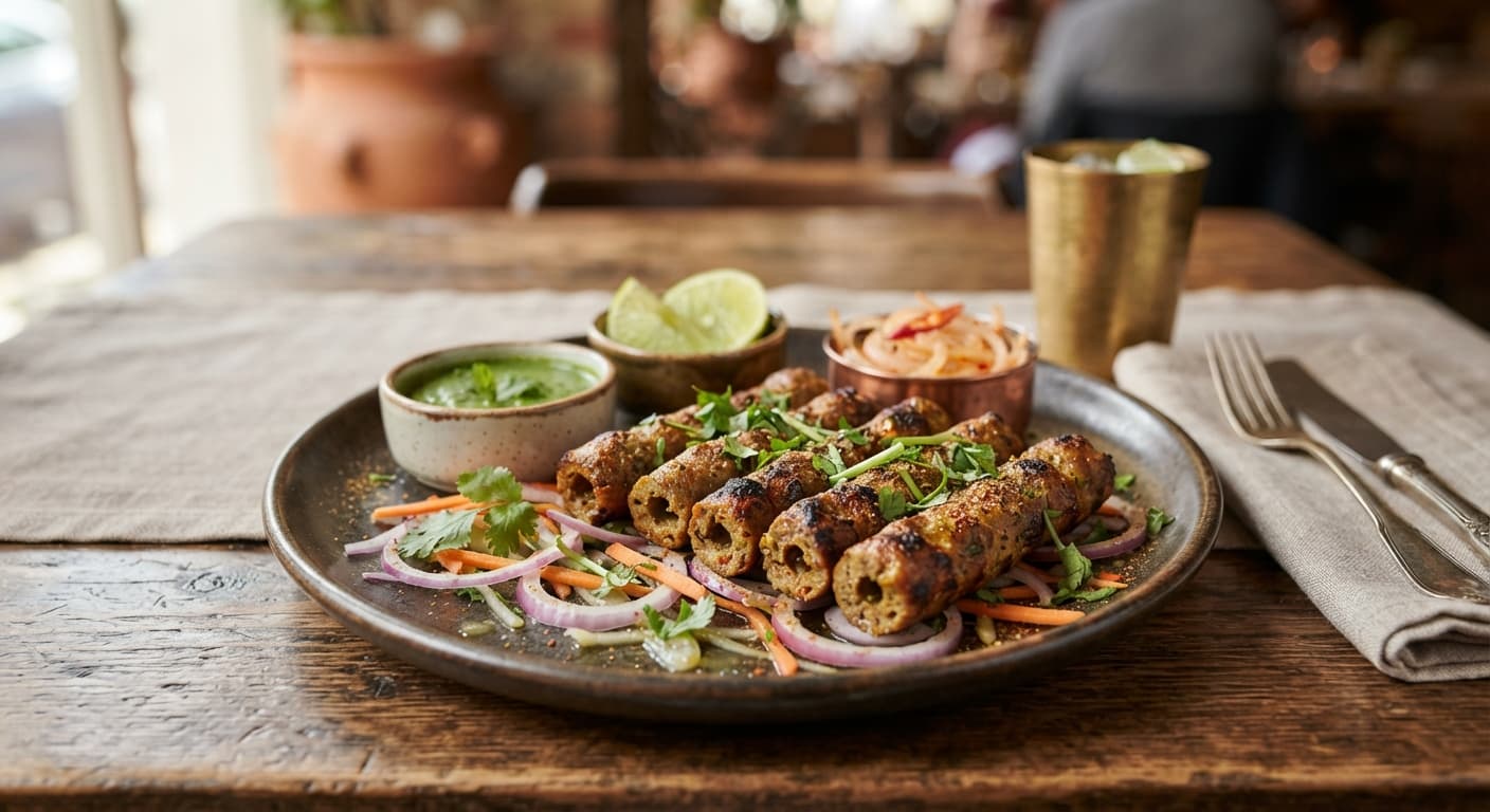 Veg Seekh Kebab