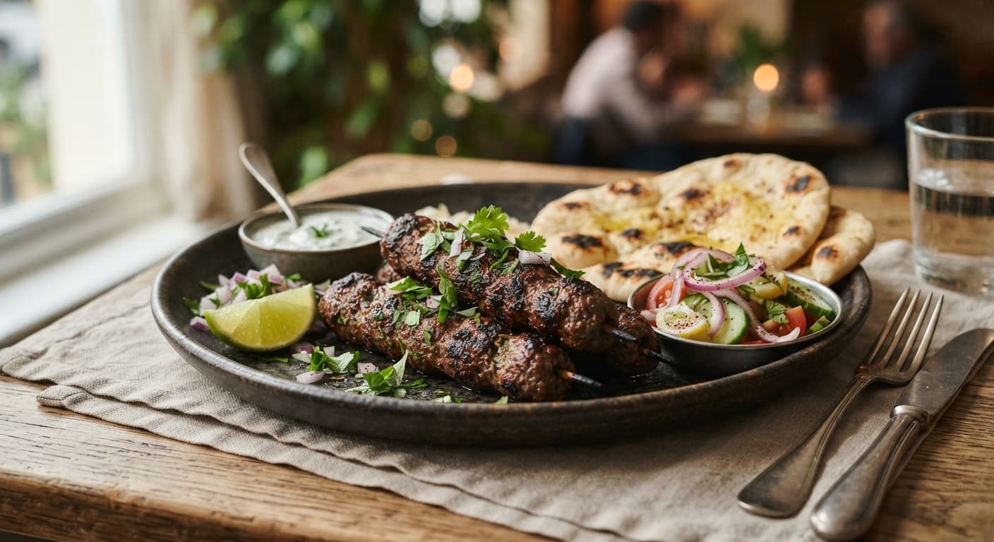 Lamb Seekh Kebab
