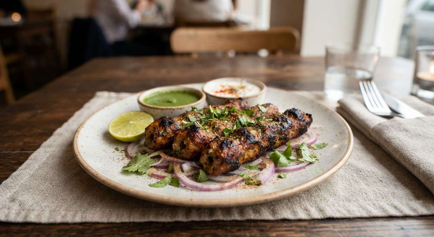 Chicken Seekh Kebab