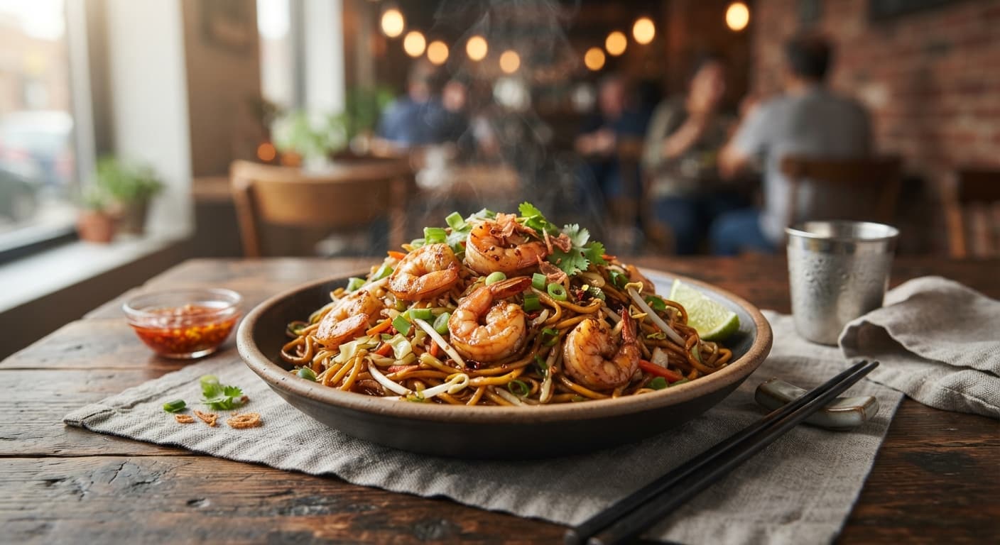 Shrimp Fried Noodles